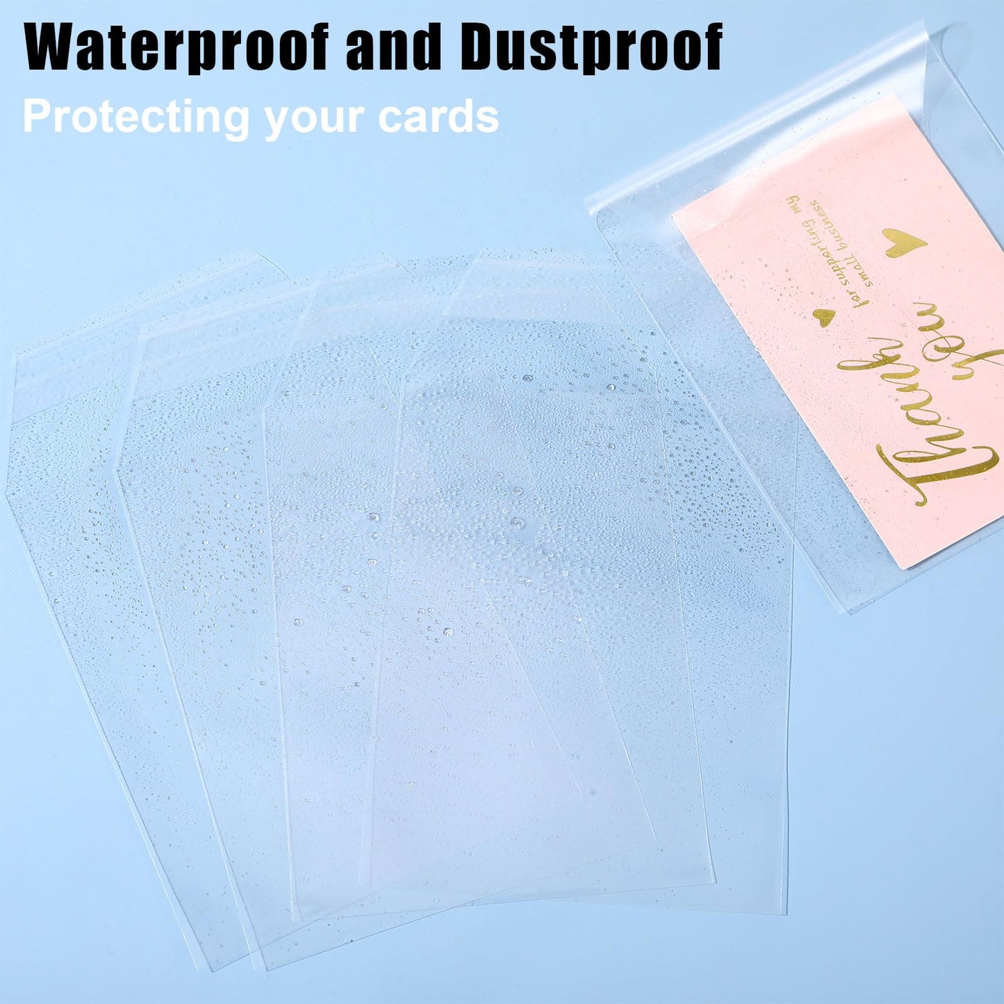200PCS Resealable Team Bags for Trading Cards - Compatible with Standard 35PT-130PT, Perfect for Team Set Bags, Card Storage, Protection & Organization(Small Size)