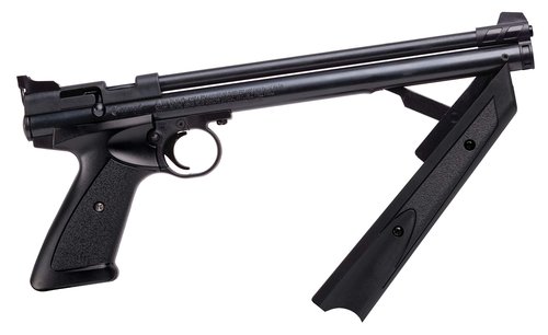 Crosman P1377 American Classic Variable-Pump .177-Caliber Pellet Air Pistol,Black