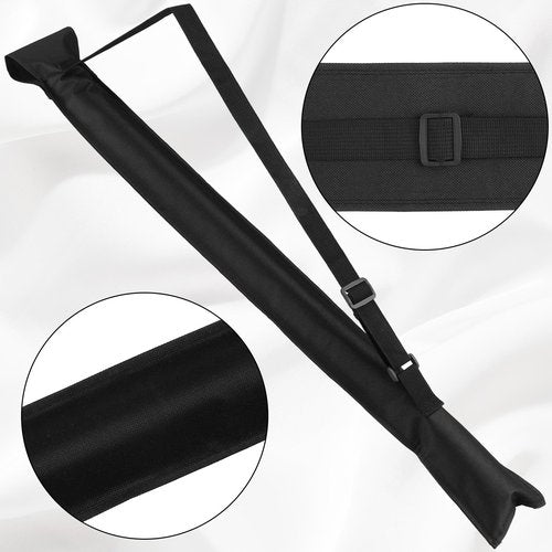FdcLixuvol Billiard Pool Cue, Pool Stick Case for 1/2 Billiard Cue Stick Case Sticks Carrying Cases Pools Cues Cases for Carrying the 1/2 Billiards Sticks, 32 Inches Snooker Storage Carryings Bags