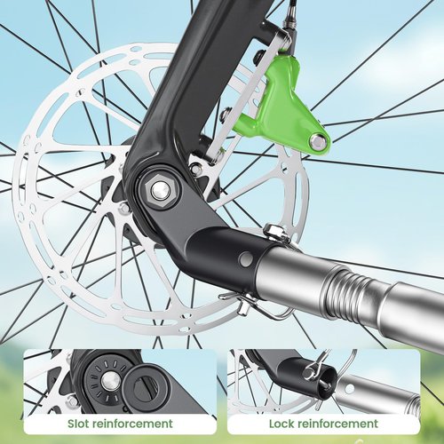 Bike Trailer Hitch, Soliwo Bicycle Trailer Hitch Coupler for Schwinn, Instep Bikes Trailer Connector, Bicycle Trailer Adapter Attachment for Kids, Pet Bicyle, Cargo Bike-Trailer