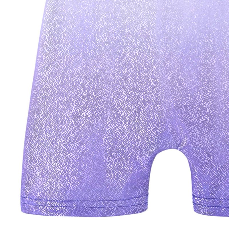 HOZIY Gymnastics Leotards for Toddler Girls 2t 3t Purple Snow Sparkles Snowflakes