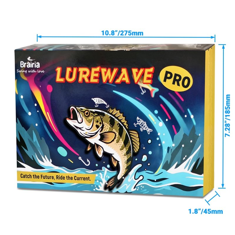 BRAIRIA Mystery Tackle Box - 8/10pcs Freshwater Lures for Bass, Mystery Fishing Box for Anglers