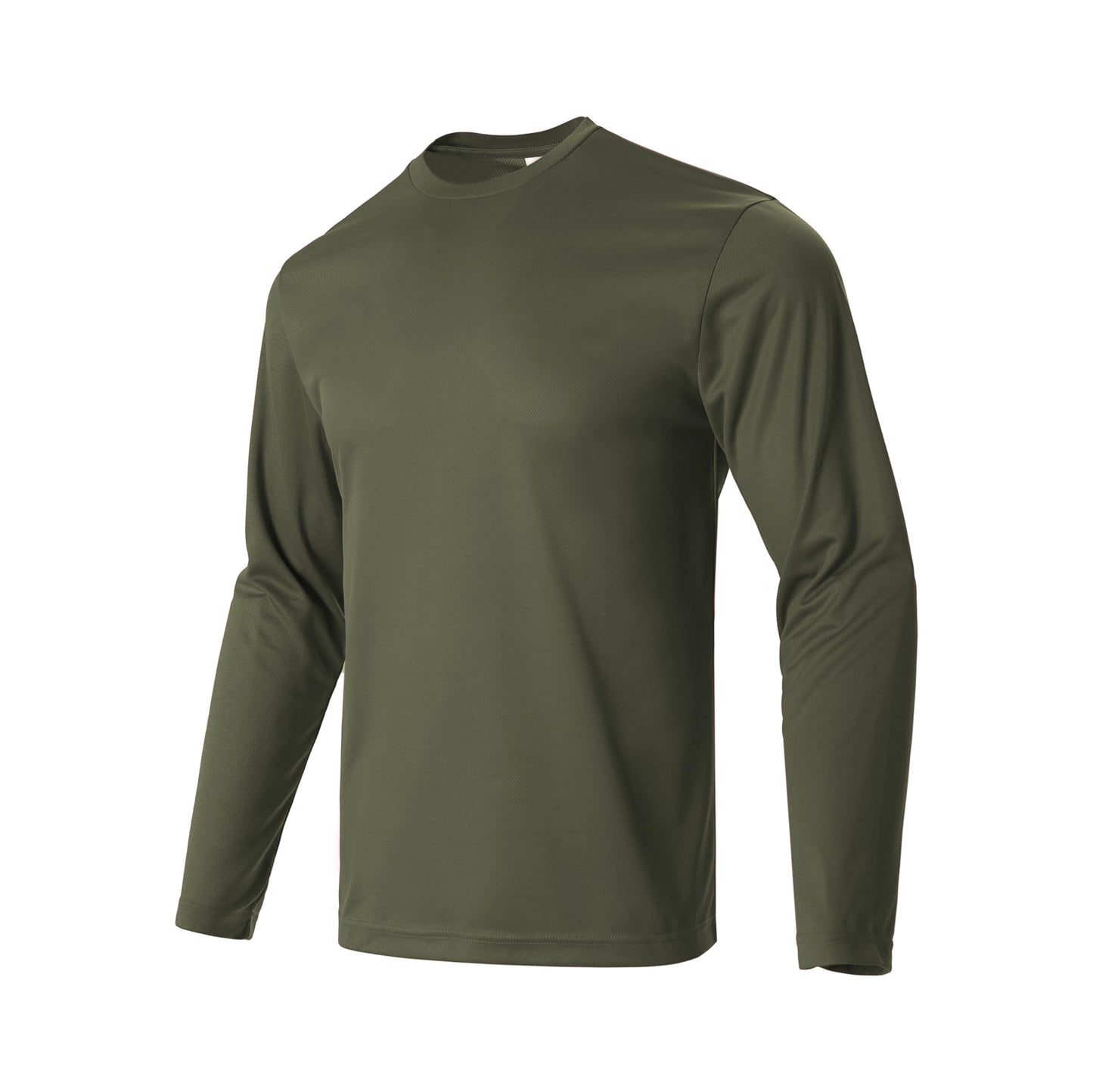 Yasumond UPF50+ T-Shirts Pack Breathable Quick Dry Athletic Classic Long Sleeve Crew Neck Sun Protection Tee Shirt for Men Set2 XL