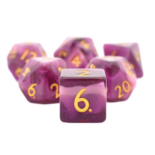 Coven DND Dice Set | 7pc Polyhedral Dice Set for D&D and TTRPGs | Random Encounter Dice | Limited Edition