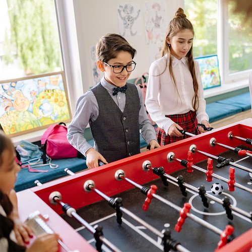 Inscool 9Pcs Foosball Table Balls 1.42 Inch Table Soccer Balls for Foosball Tabletop Game Foosball Accessory Replacements Multicolor World Cup Foosball/Gifts