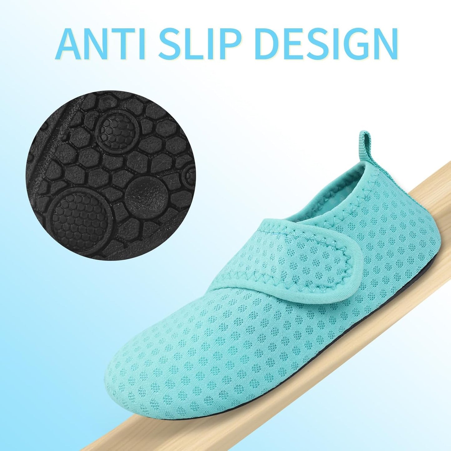 Kids Boys Girls Toddler Water Shoes,Beach Swim Non Slip Quick Dry,Barefoot Sports Aqua Socks Fast Dry for Sports Outdoor