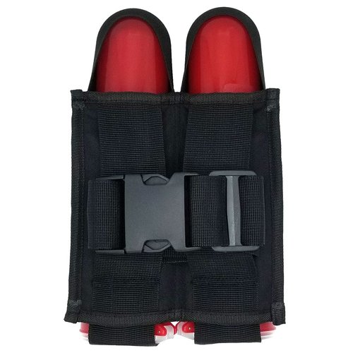 Social Paintball SMPL 2 Pod Pack Harness with Belt (Black)