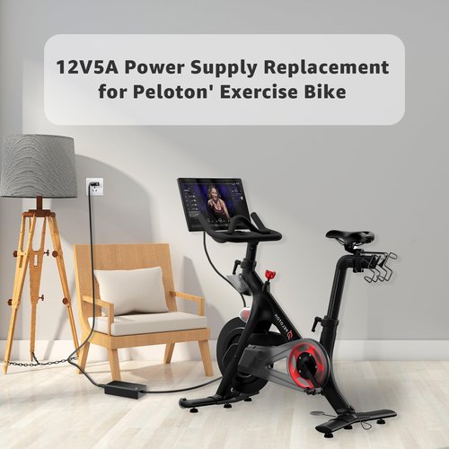 Replacment for Peloton Power Cord, Compatible with Peloton Fitness Console Charger Cord, for Models: PLTN-RB1VO, PLTN-RB1VQ, PLTN-RB1V1, ATS050TP121