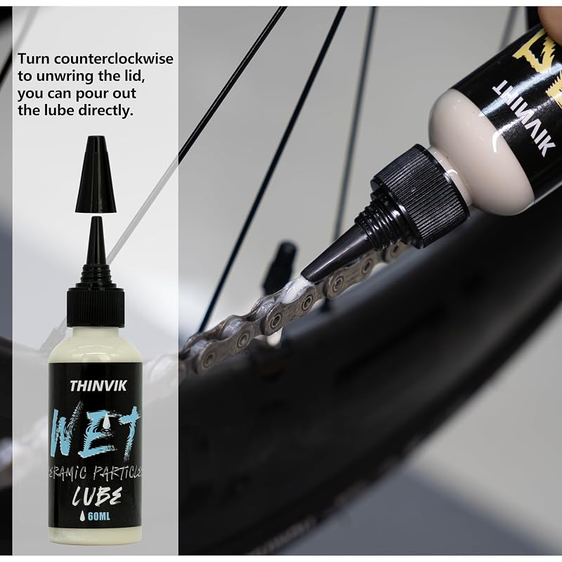 Dry Lube Bike Cleaning Kit with 500ml Biodegradable Degreaser, 60ml Lube & 4 Brushes – Variation: Dry Lube