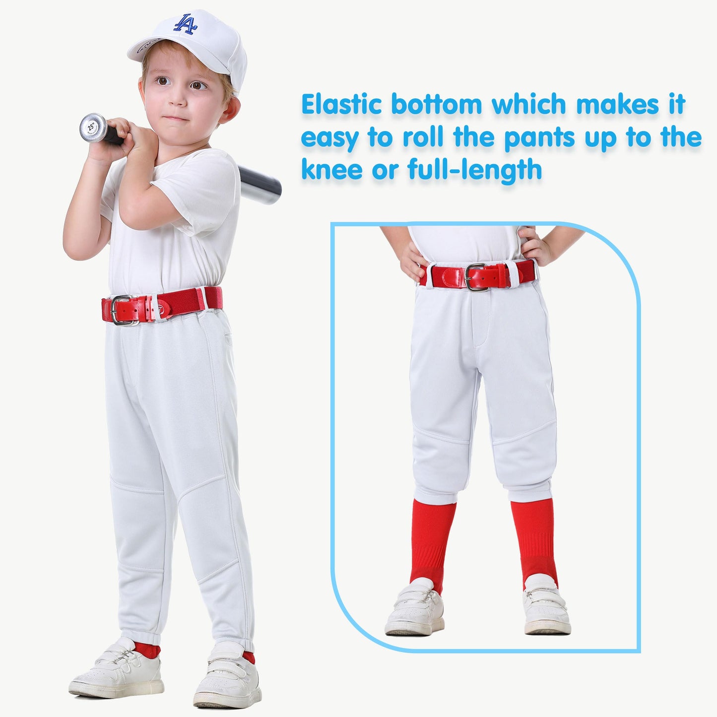 MIVEI Toddler Youth Boys Baseball Tee Ball Tball Softball Football Pants