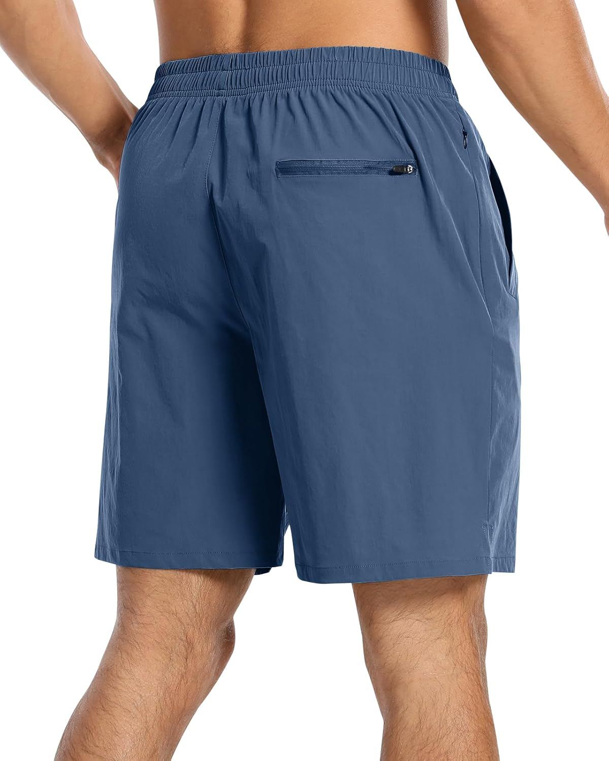 2 Pack Mens Athletic Workout Shorts 7 Inch Quick Dry Gym Shorts with Pockets, Sports Tennis Running Shorts for Men
