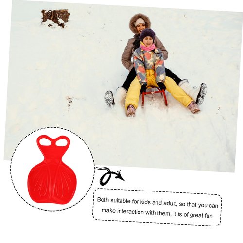 Toyvian Boys and Girls Grass-Sliding Board Thickened Ski Board for Outdoor -Sliding Bum Slider Seat for Boys and Girls and Family Activities Selection
