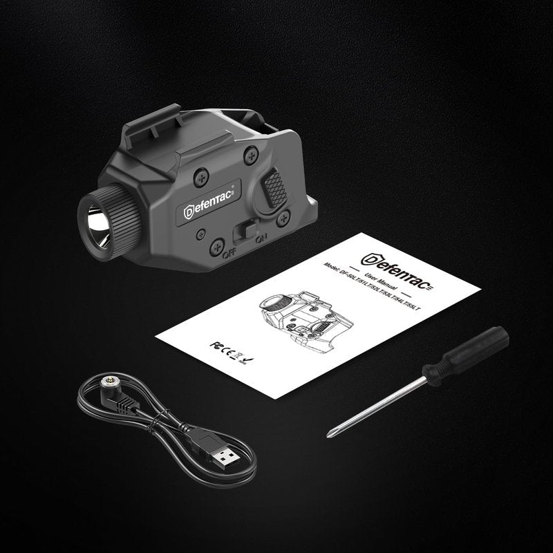 DEFENTAC 500 Lumens Pistol Light is Exclusive Compatible with Taurus G2/G2C/G2S/G3/G3C/PT111/PT140 Only, Momentary and Strobe
