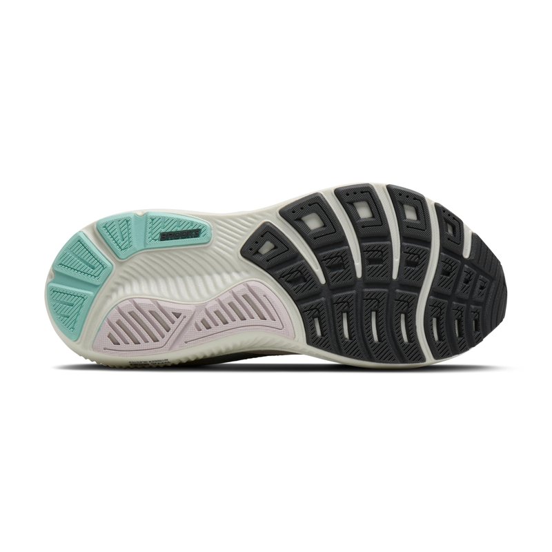 Brooks Women’s Ghost 17 Neutral Running Shoe - Mauve/Yucca/Bluewash - 7.5 Medium