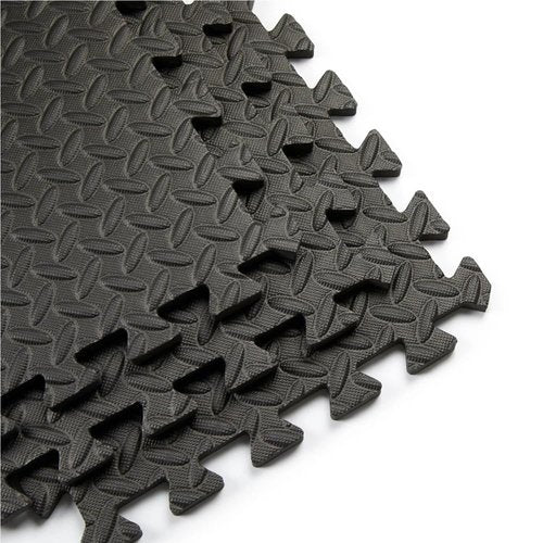 30 * 30cm Gym Floor Mats, Sport Mats Foam Mats,Floor Mat Cover Interlocking Foam Mats,with EVA Foam Floor Tiles for Home Gym(Grey)