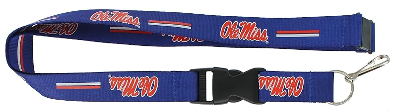 Mississippi Ole Miss Rebels Team Lanyard - 24in NCAA Aminco