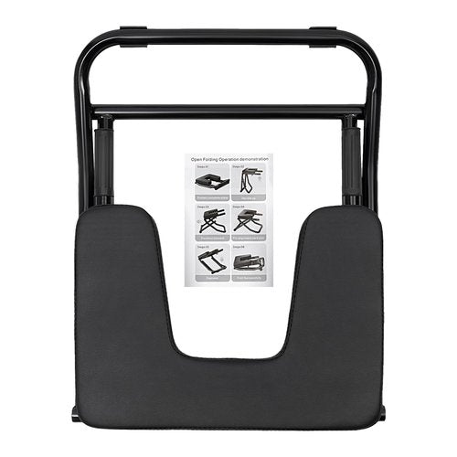 Multi-Functional Yoga Inversion Chair, Foldable Yoga Headstand Bench Exercise Chair, Workout Stool Fitness Training Chair Stand Equipment, for Lumbar & Cervical Pain Relief, Spinal Decompression