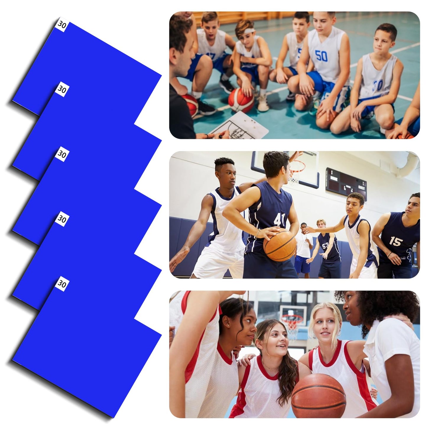 150 Pack Basketball Shoe Cleaner Sticky Mats,Tacky Adhesive Replacement Sheets for Dust Removal,Non-Slip Court Accessory for Enhanced Grip & Safety,Indoor Sports Floor Mats for Basketball, Volleyball