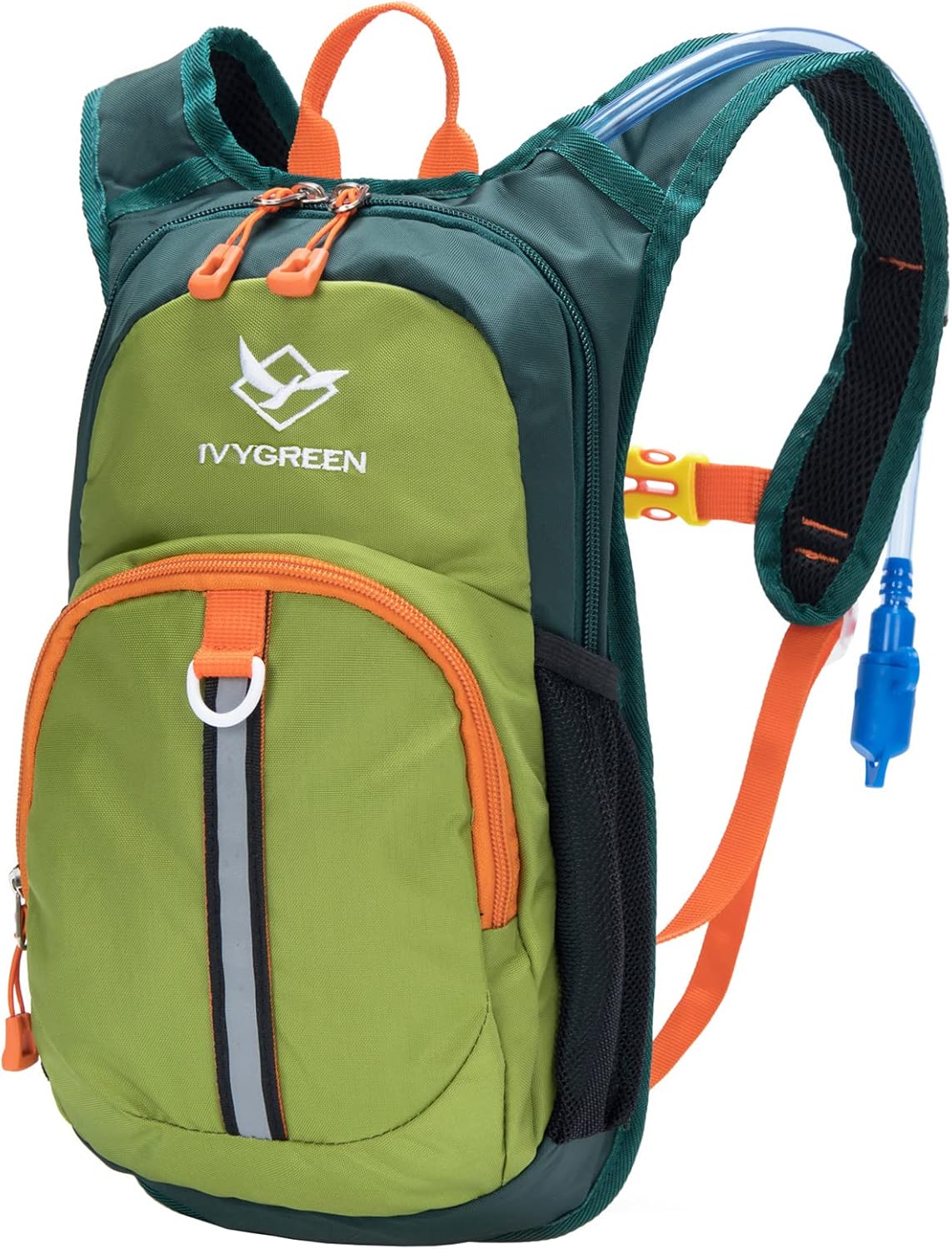 Ivygreen Kids Hydration Backpack, Hiking Backpack for Boys or Girls with 1.5L Water Bladder