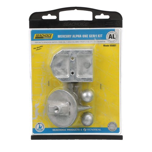Seachoice Anode Kit, Mercruiser Alpha One (1984-1990), Aluminium, Cadmium-Free, Environmentally Friendly