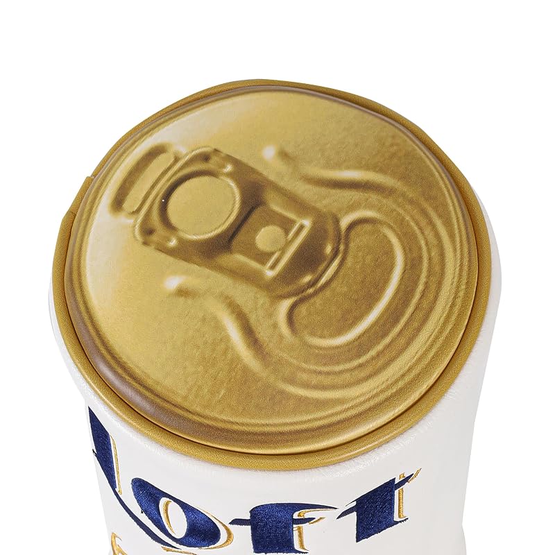 Beer Can Barrel Driver Headcover - Funny Golf Accessory for 460cc Drivers