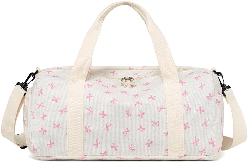 Gym Bag Sports Duffle Bag with Wet Pocket Weekender Overnight Bags with Waterproof Shoe Compartment for Girls Kids Women Dance Workout Travel Bags