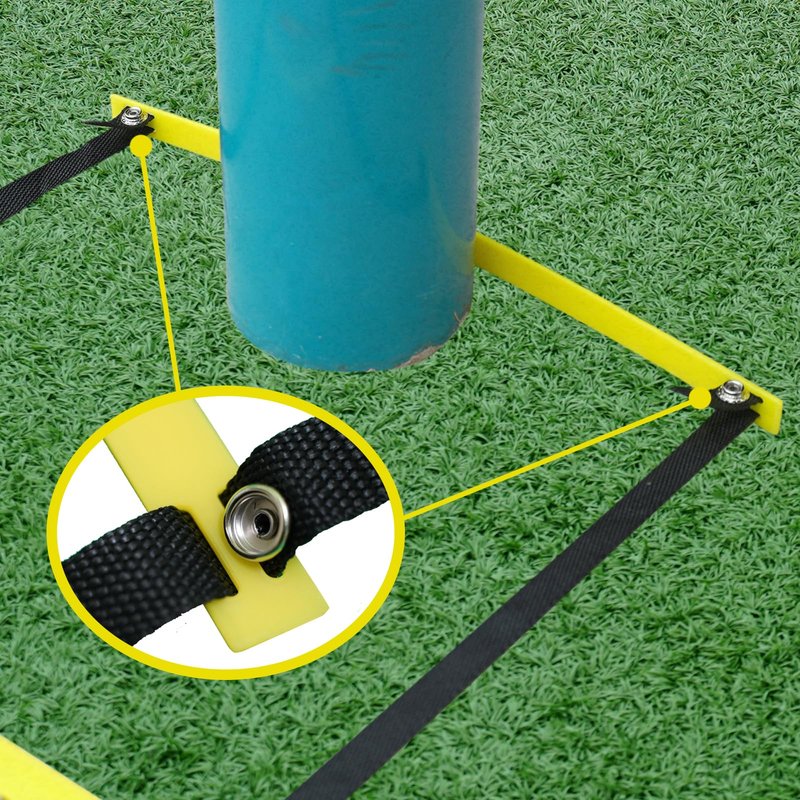 Tubsalah 20ft Adjustable Agility Ladder with Carry Bag