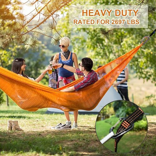 12KN Heavy Duty Carabiner Clips - 3.2" Small Carbineers for Hiking Camping Hammocks Keys Keychains Dog Leashes - Ideal for Outdoor Enthusiasts