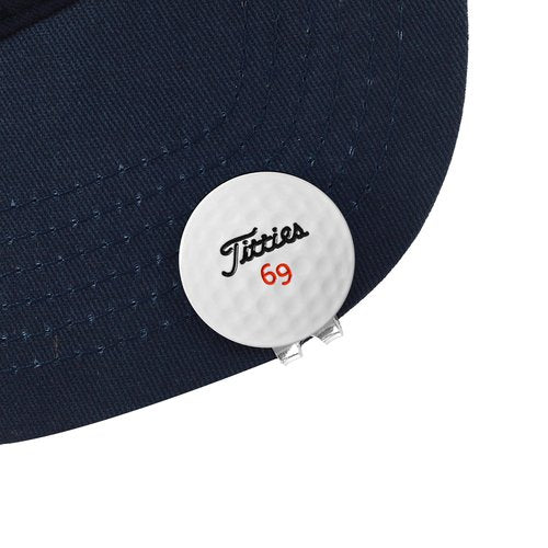 ZEETY Funny 3D Golf Ball Marker with Magnetic Hat Clip – Unique Golf Gifts & Golf Accessories for Men and Women Golfers