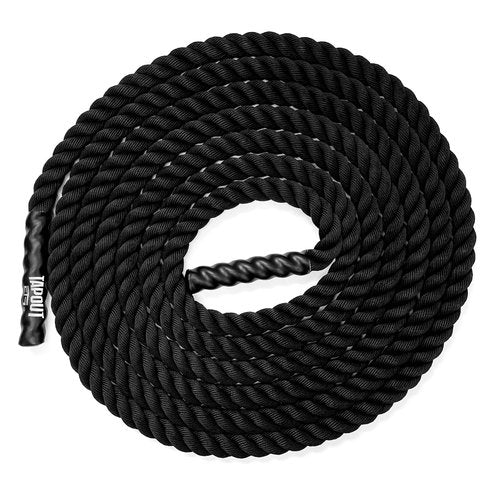 Tapout 30-Foot Battle Rope - Premium Quality, Non-Slip Grip for Intense Cardio & Strength Training