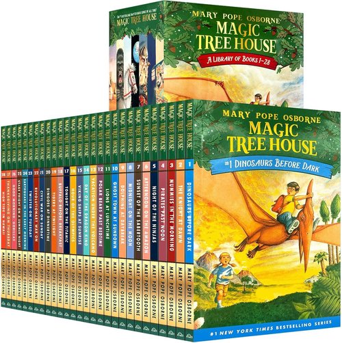 HyHDEN Magiic Tree House Complete Books 1-28 Complete Box Set