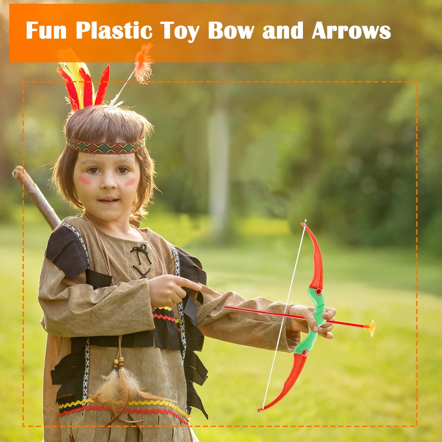 16 Sets Kids Plastic Bow and Arrow Toy Small Bow and Arrow Shooter Mini Arrow Shooter Toys for Boys Girls Sports Target Outdoor Game Sport Party Favors Gifts