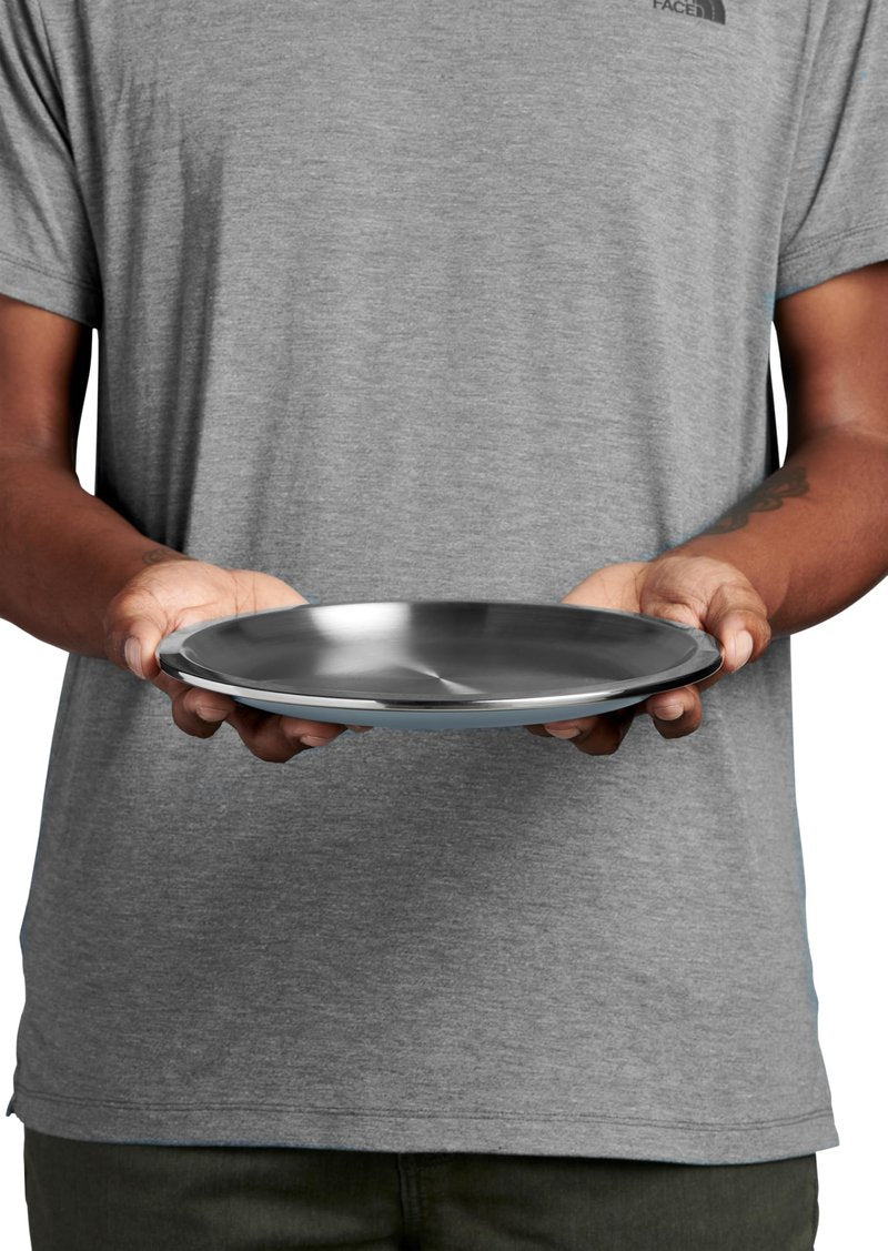 Hydro Flask Outdoor Kitchen Plate – Stainless Steel Reusable Plate – Camping Kitchen Essentials Shale Gray
