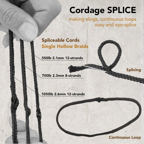 emma kites 100% Black Kevlar Braided Cord 100Ft 50Lb High Strength, Abrasion Flame Resistant, Tough Survival Tactical Cord Model Rocket Paracord Snare Line Fishing Assist Cord