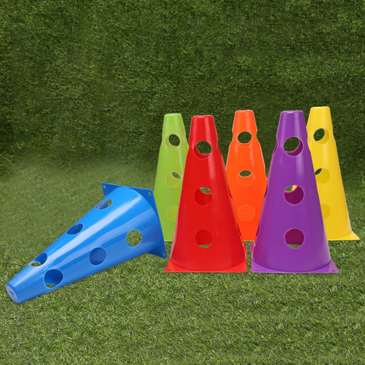 12/18Pcs Soccer Agility Cone Football Training Maker Bucket Basketball Team Training Marker Cone Sign