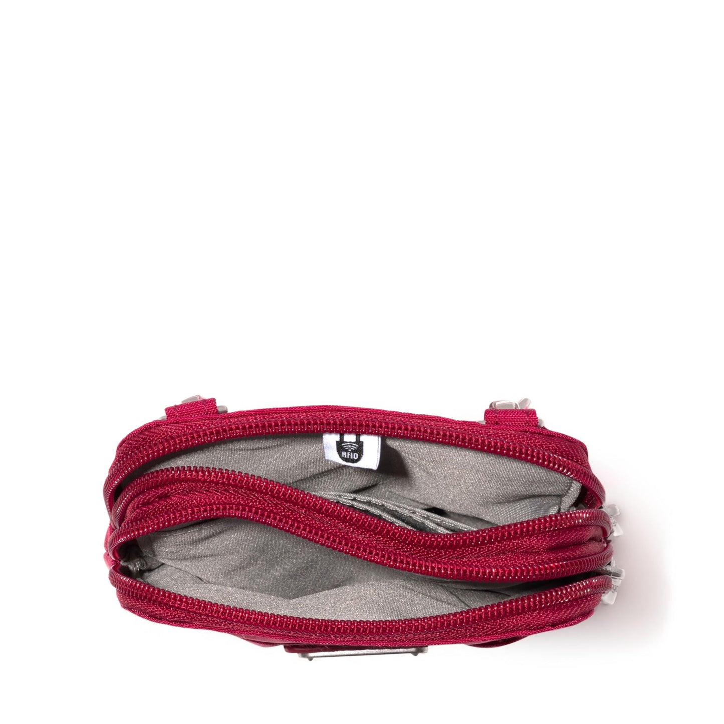 Baggallini Take Two RFID Bryant with Chain Black Quilt One Size