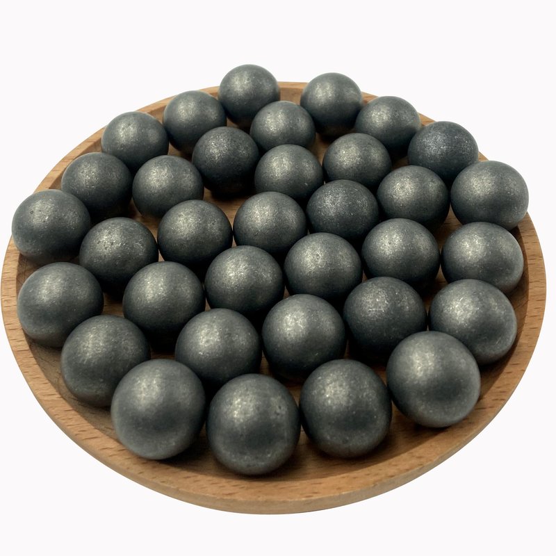ALIEN PLAY 50 X 68 Cal Self Defense Aluminum Balls, Reusable Solid 68 Caliber Projectiles Fit for Byrna SD/Salt Supply S2/ HDS/HDR 68, Solid 7.3 Grams Alu Balls for Target Practice (BLK)