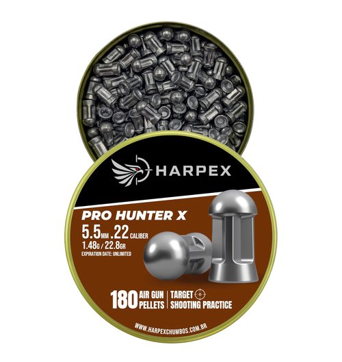 Pro Hunter X Airgun Pellets .22 Caliber 22.8gr(1.48g) Domed - 180ct