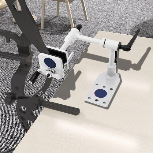 BUCSDG Compound Bow Vise, 360° Adjustable Jaw Width 10-60mm, Archery Mount Tool for Archery Compound Bow Mounting Vise with Level Tuning Kit, Bow Maintenance Accessories