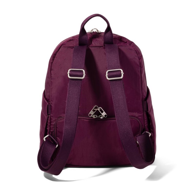 Securtex Anti-Theft Getaway Backpack - 9.4"x13"x5" Travel Safe Bag w/Locking Zippers, Slash-Resistant, RFID