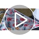 Magnetic Golf Towel with Clip - Microfiber Waffle Pattern for Men & Women - White