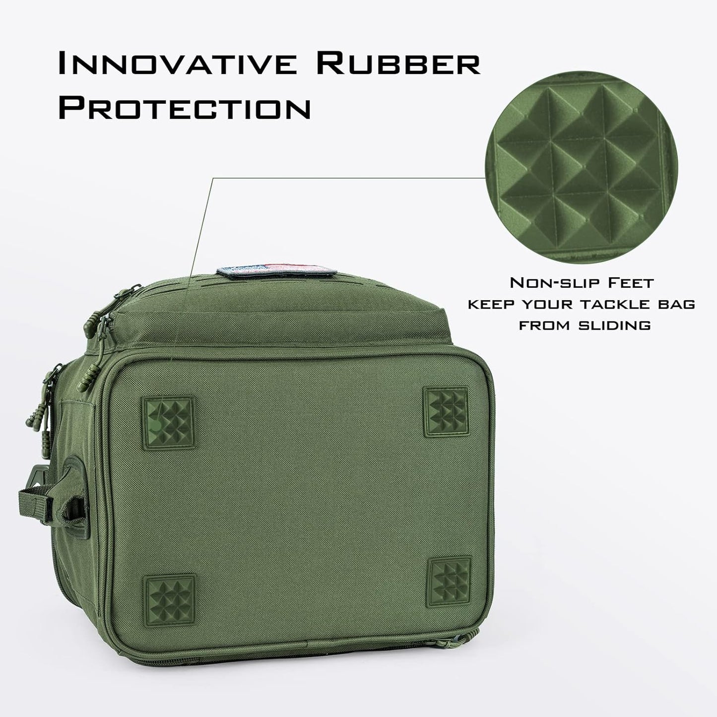 KastKing Fishing Tackle Bags - Saltwater & Freshwater Fishing Bags - Water Resistant, Padded Shoulder Strap - Gear Storage