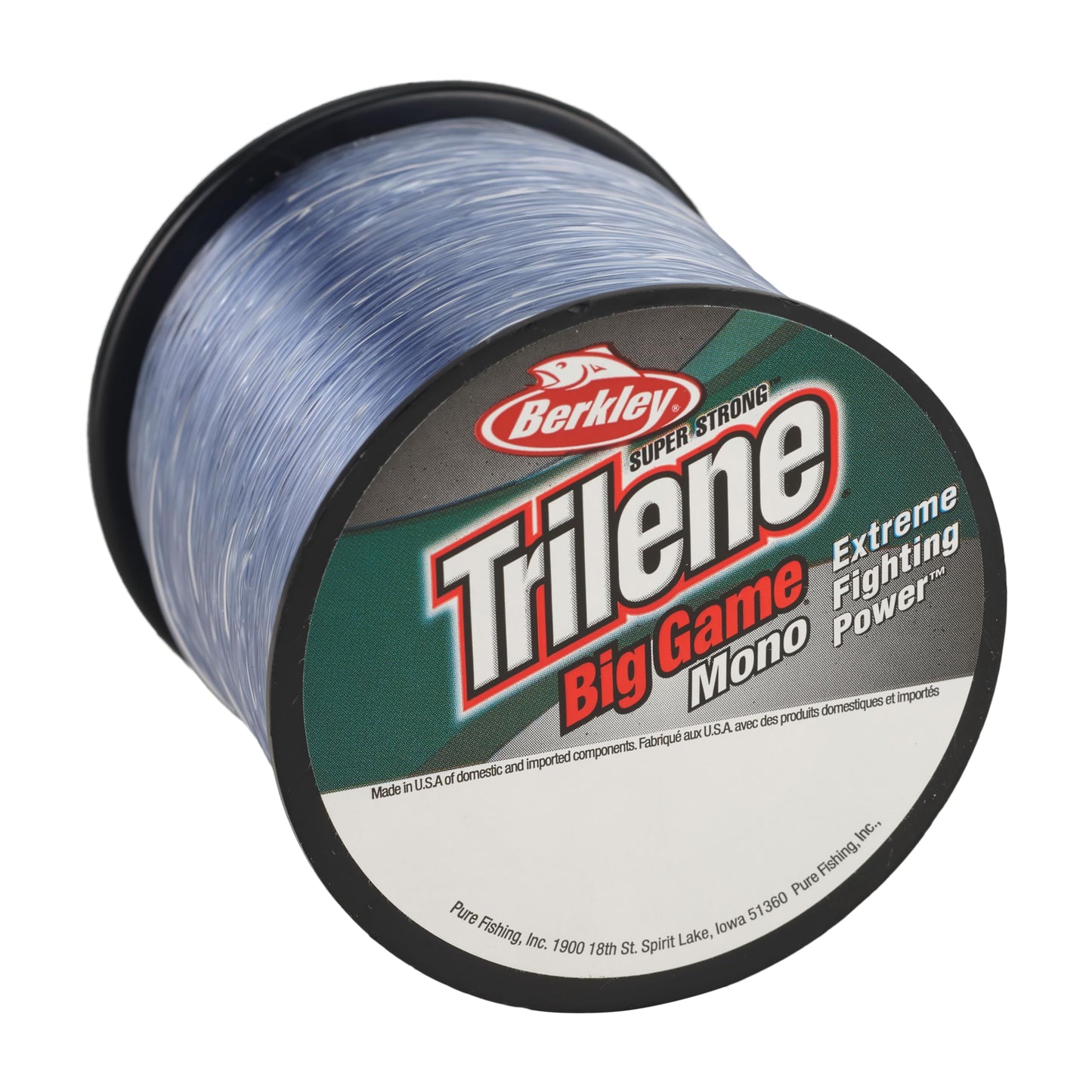 Berkley Trilene® Big Game™, Steel Blue, 20lb | 9kg, 650yd | 594m Monofilament Fishing Line, Suitable for Saltwater and Freshwater Environments