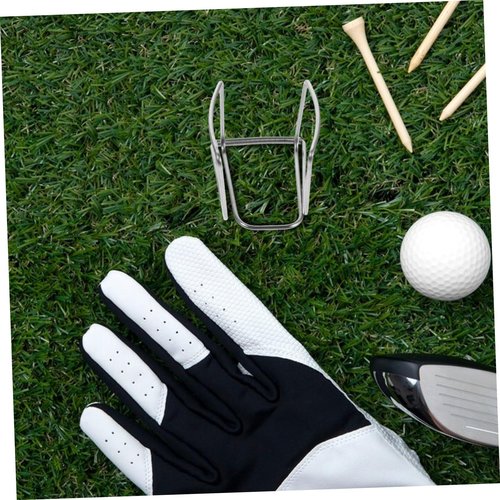 UKCOCO Stainless Steel Golf Ball Clip Holder Durable Waist Clip for Tennis Balls Essential Golf Accessories for Training and Practice