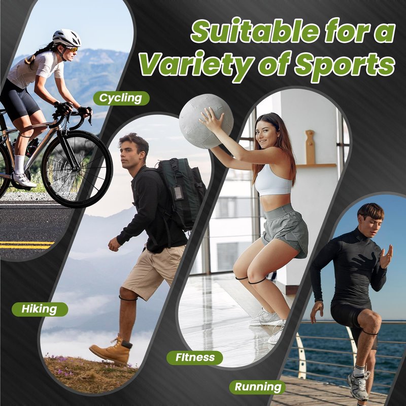 Aolabela 2PCS Patellar Tendon Knee Strap Knee Band for Knee Pain Relief Patella Band for Basketball Running Sports Breathable Patellar Tendon Support Strap