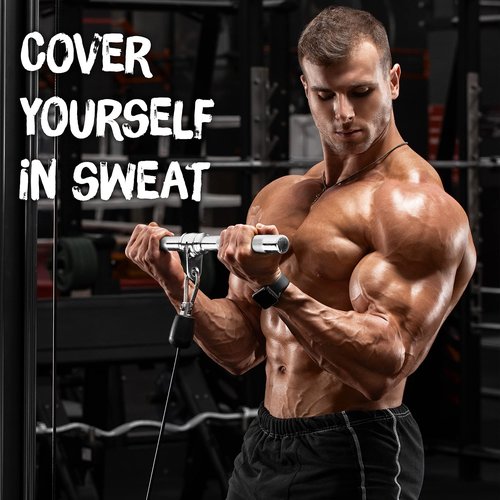 Yes4All Revolving Straight Bar with Non-Slip Handle – Rotating Straight Bar Cable Attachment – Lat Pull Down Bar – Support up to 880 lbs (Chrome)