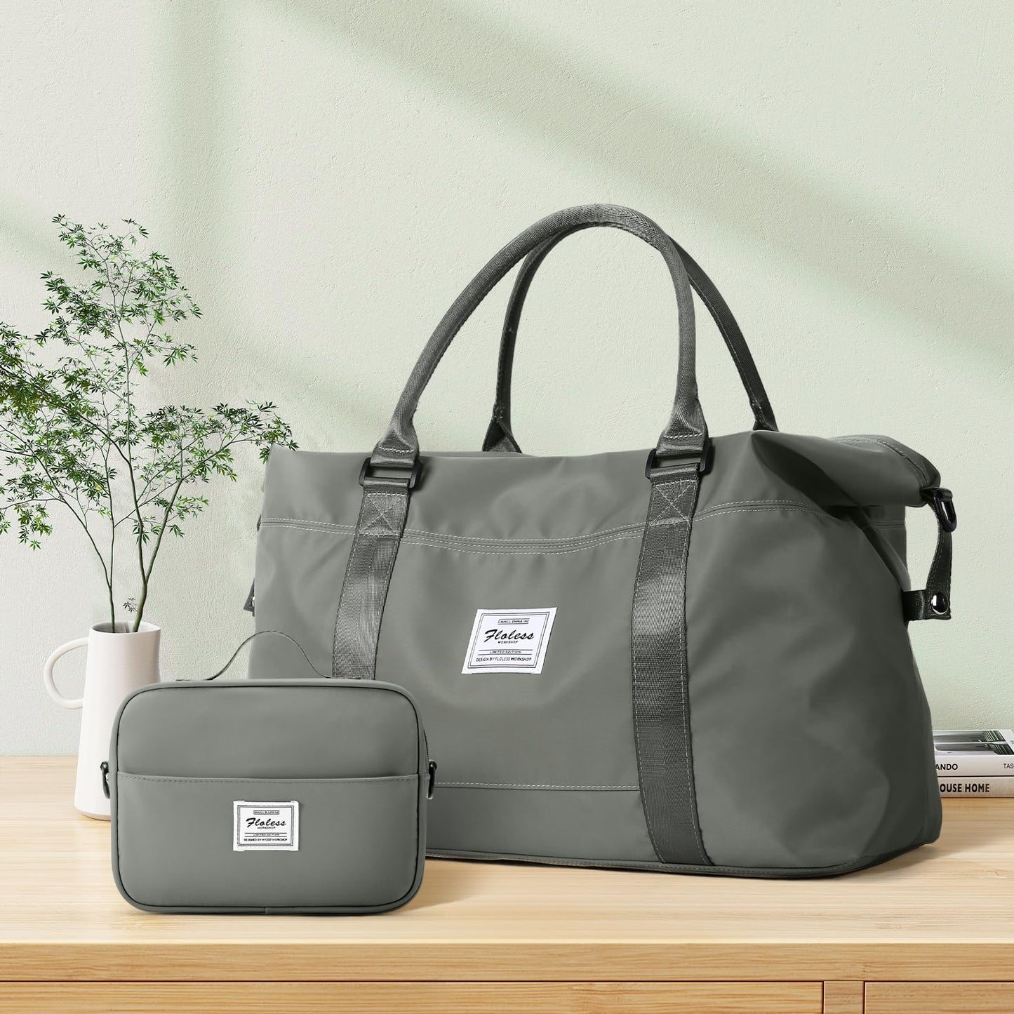 Travel Duffel Bag, Carry On Overnight Weekender Bags for Women