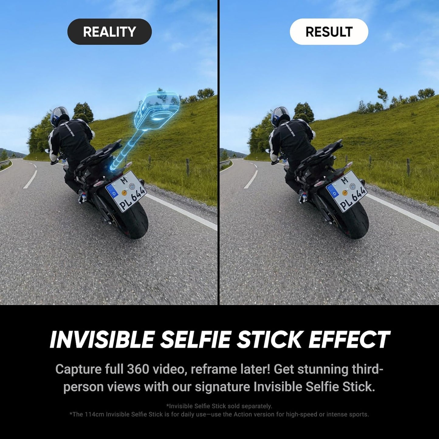 Insta360 X5 Starter Bundle - Waterproof 8K 360° Action Camera, Leading Low Light, Invisible Selfie Stick Effect, Rugged & Replaceable Lens, 3-Hour Battery, Clear Audio, Stabilization