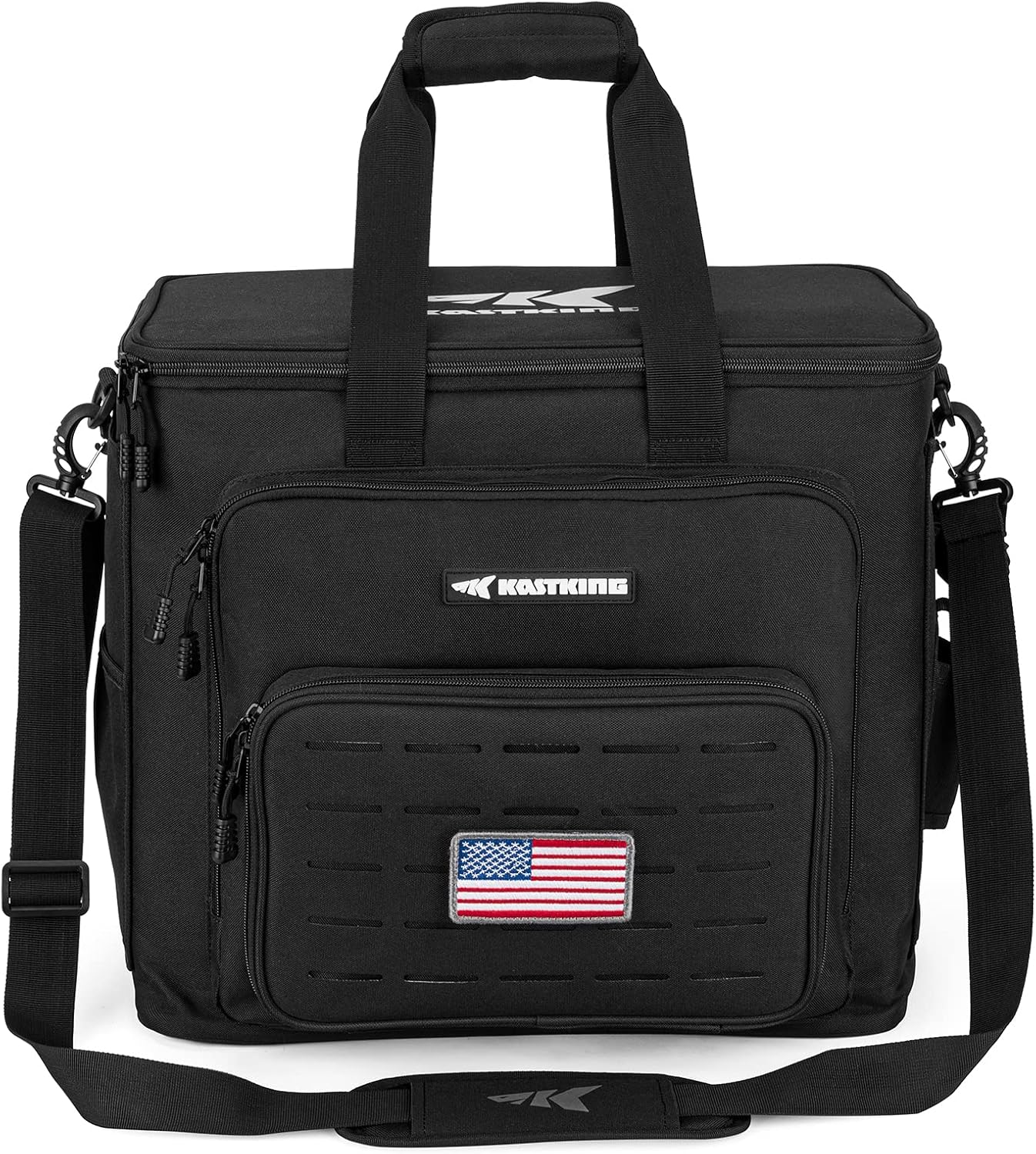 KastKing Fishing Tackle Bags - Saltwater & Freshwater Fishing Bags - Water Resistant, Padded Shoulder Strap - Gear Storage