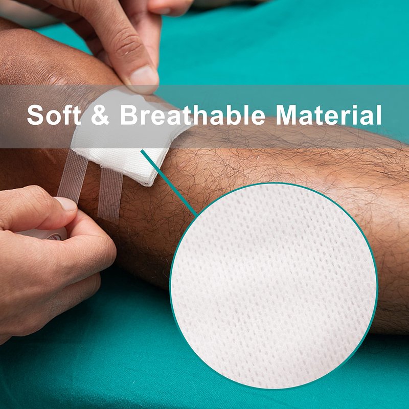 General Medi Sterile Gauze Sponges, 4" x 4" Non-Woven Wound Pads - Individually Wrapped Highly Absorbent Sponges Pads for Cushioning Minor Wounds, Cuts & Burns Wound Care (60 Packs, 120 Pieces Total)